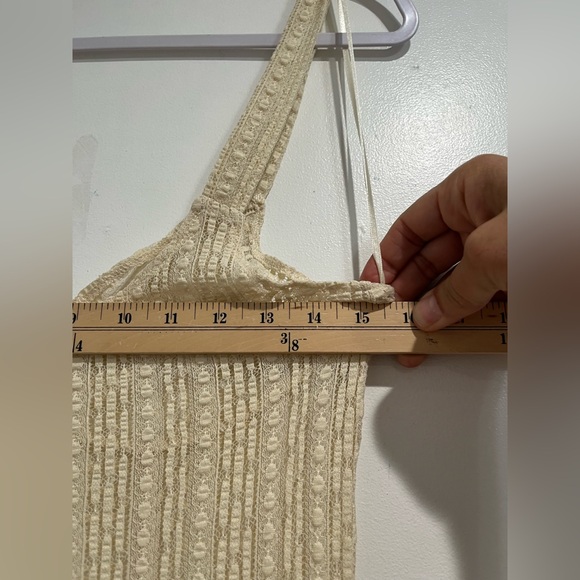 Free People Intimately Love Story Cream Lace‎ Slip Dress Sz. M NWT - Picture 11 of 14
